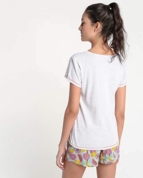 Pijamas Feminino Camiseta